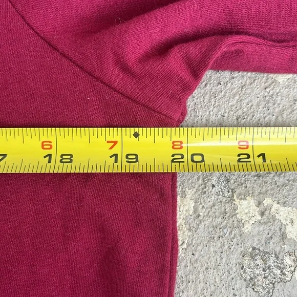 New crown & ivy cranberry long sleeve blouse - Picture 12 of 13